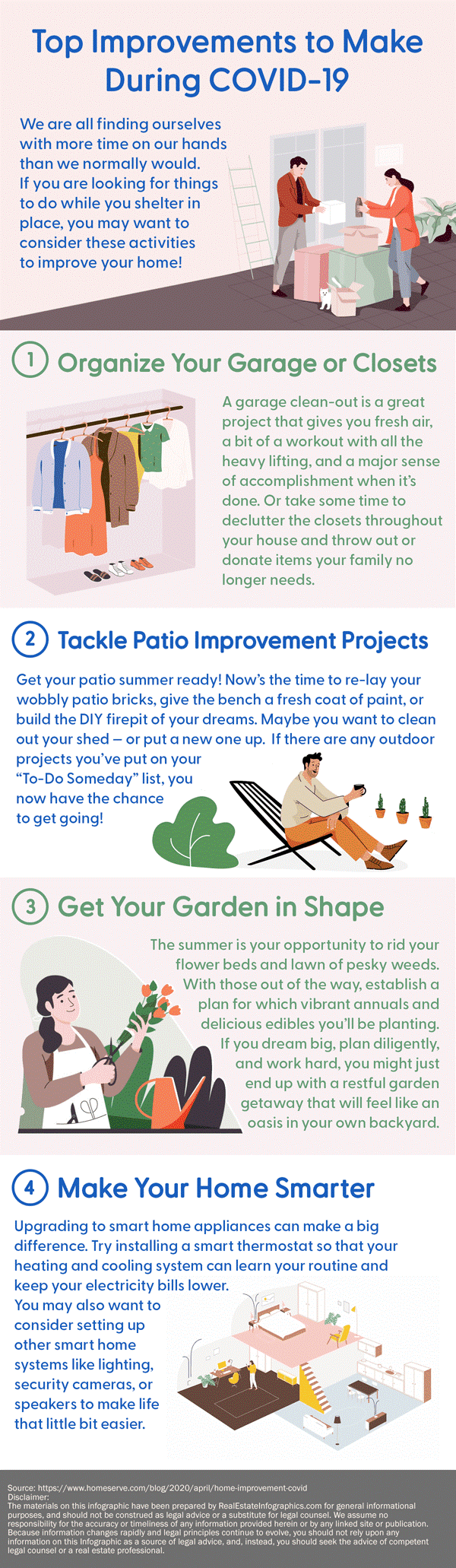 Top Improvements To Make To Your Home While Sheltering In Place