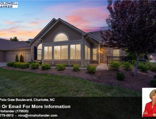 Under Contract In Charlotte 55+ Community