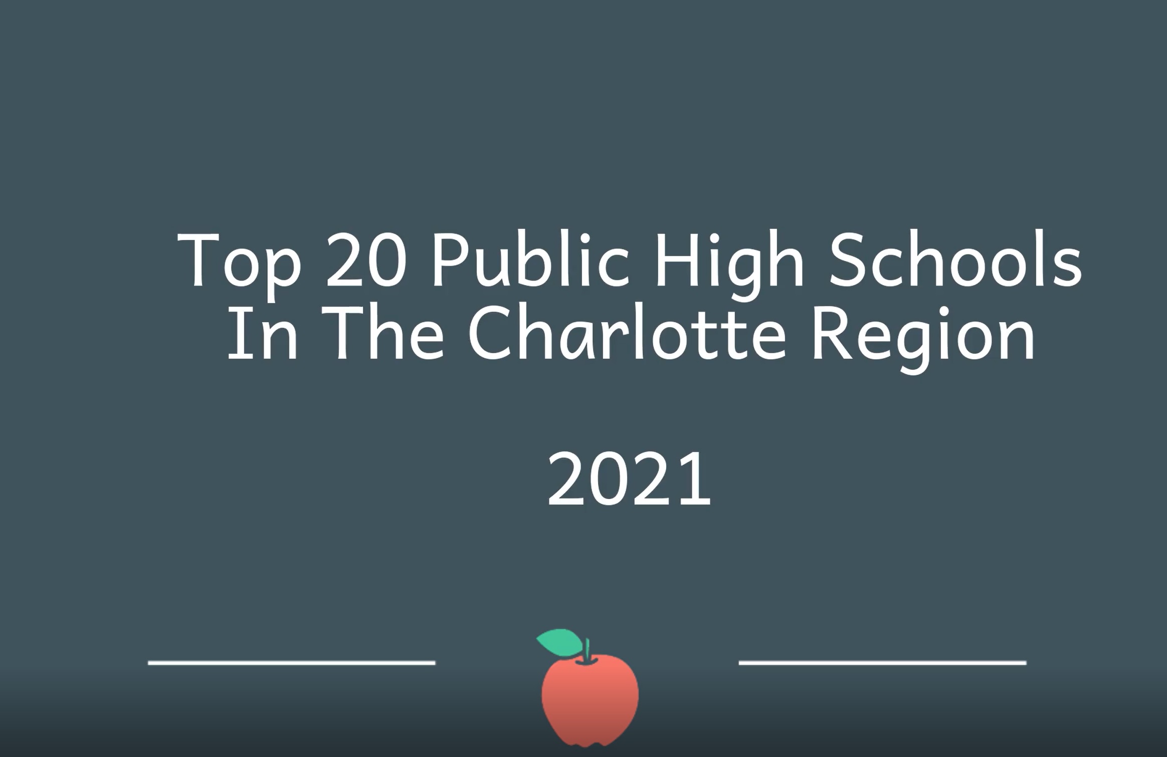 20 Best Public High Schools In Charlotte Region For 2021
