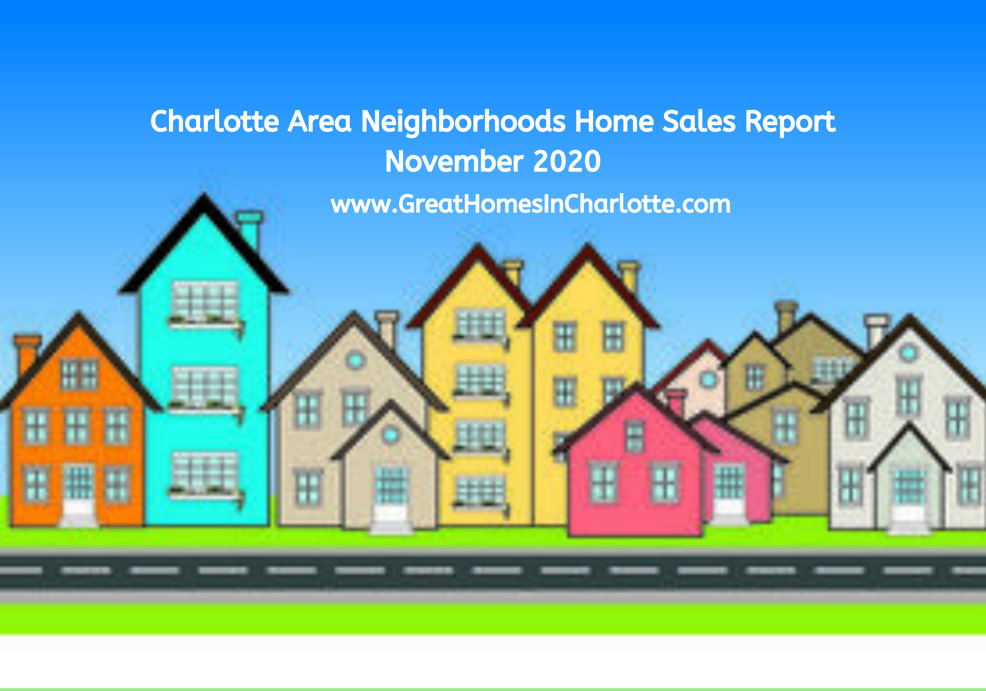 Charlotte Neighborhoods Housing Sales Report November 2020