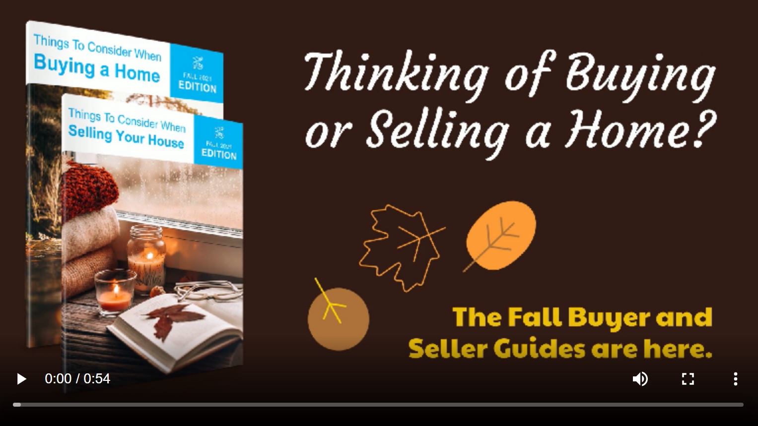 Home Buyer & Seller Guides: Fall 2021