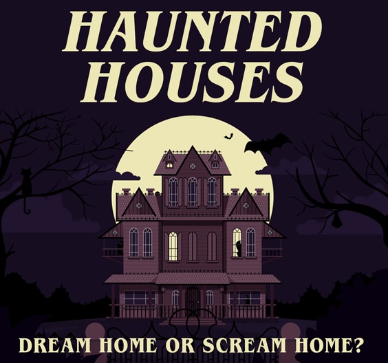 Haunted Houses: Dream Homes Or Scream Homes?
