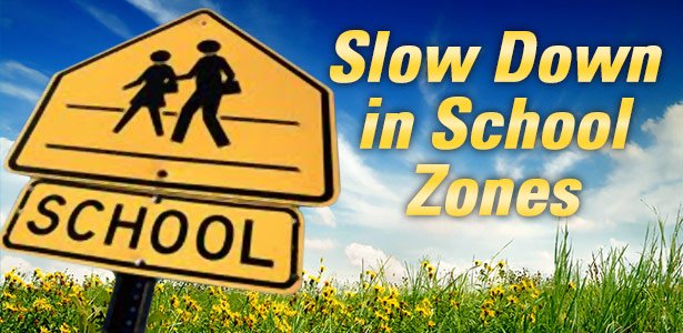 slow down in school zones in charlotte