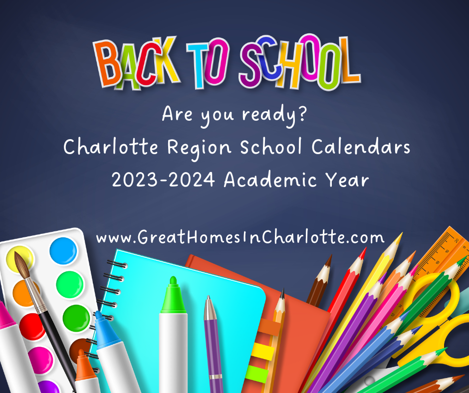 2023/24 School Year Calendars Charlotte Region