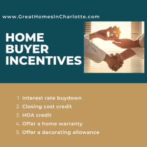Incentives for home buyers 