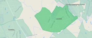 Lawson neighborhood in Waxhaw, NC map