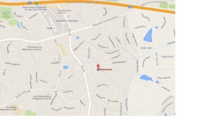 Reavencrest neighborhood in Charlotte's Ballantyne and Blakeney areas map