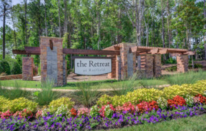 Entrance to The Retreat at Rayfield in Indian Land, SC
