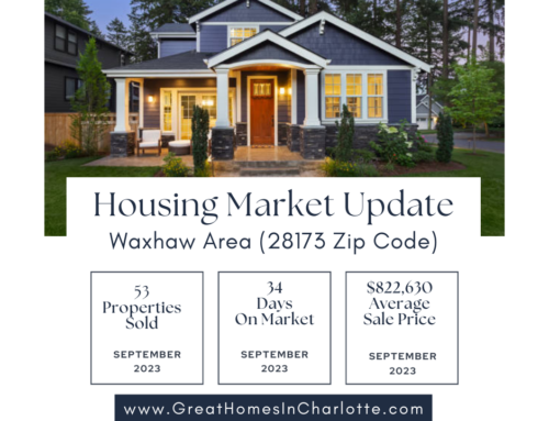 Waxhaw Real Estate Report: September 2023