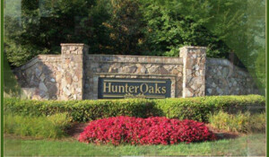 Hunter Oaks neighborhood in Waxhaw NC
