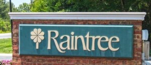 Raintree neighborhood in south Charlotte