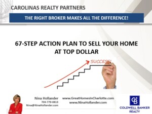 Action Plan to sell your Greater Charlotte home with Nina Hollander