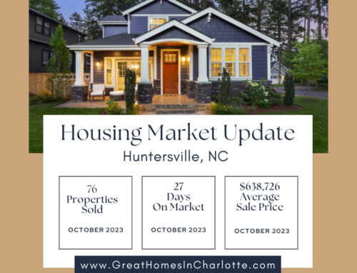 Huntersville Real Estate October 2023