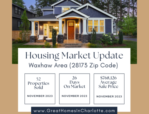Waxhaw Real Estate Report: November 2023