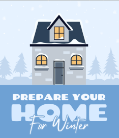 Preparing your home for winter is eco-friendly