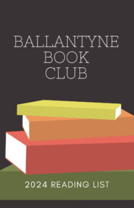 Ballantyne Book Club In Charlotte 2024 Reading List