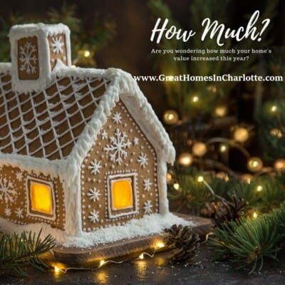 How much has your Greater Charlotte home's value increased this holiday season?