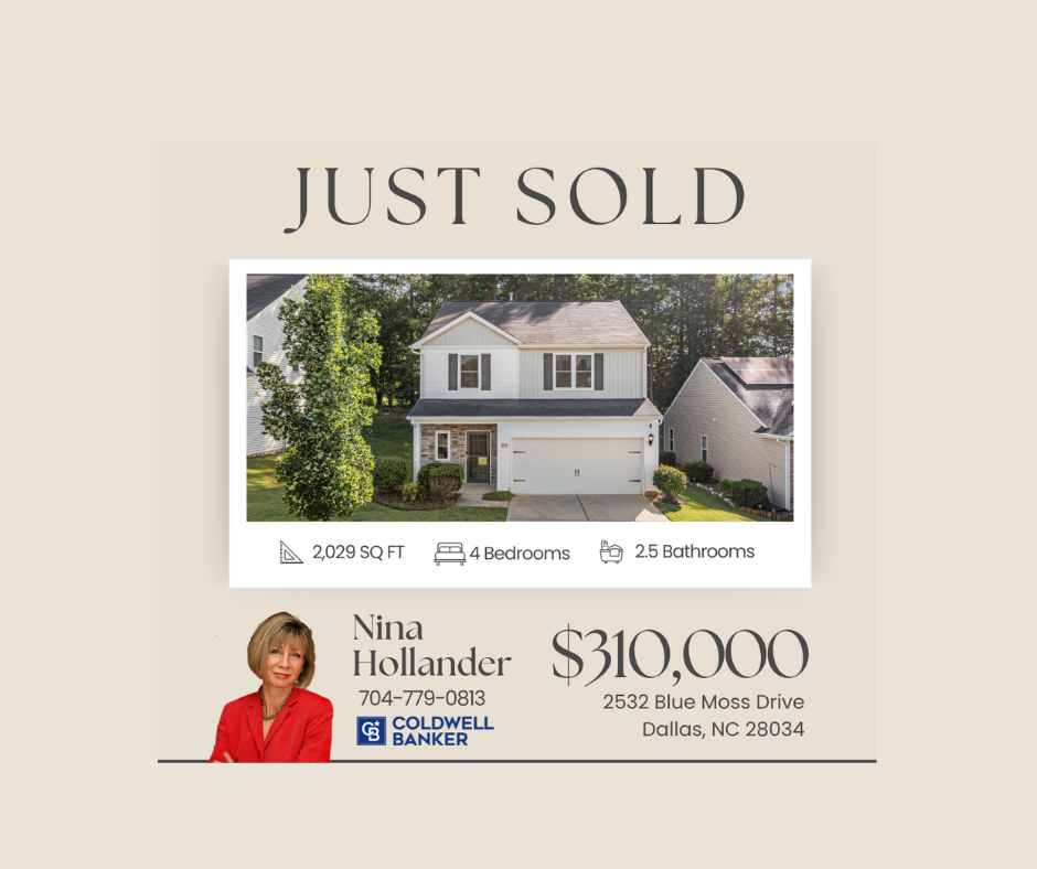 Sold & Closed: Move-In Ready Home In Dallas, NC