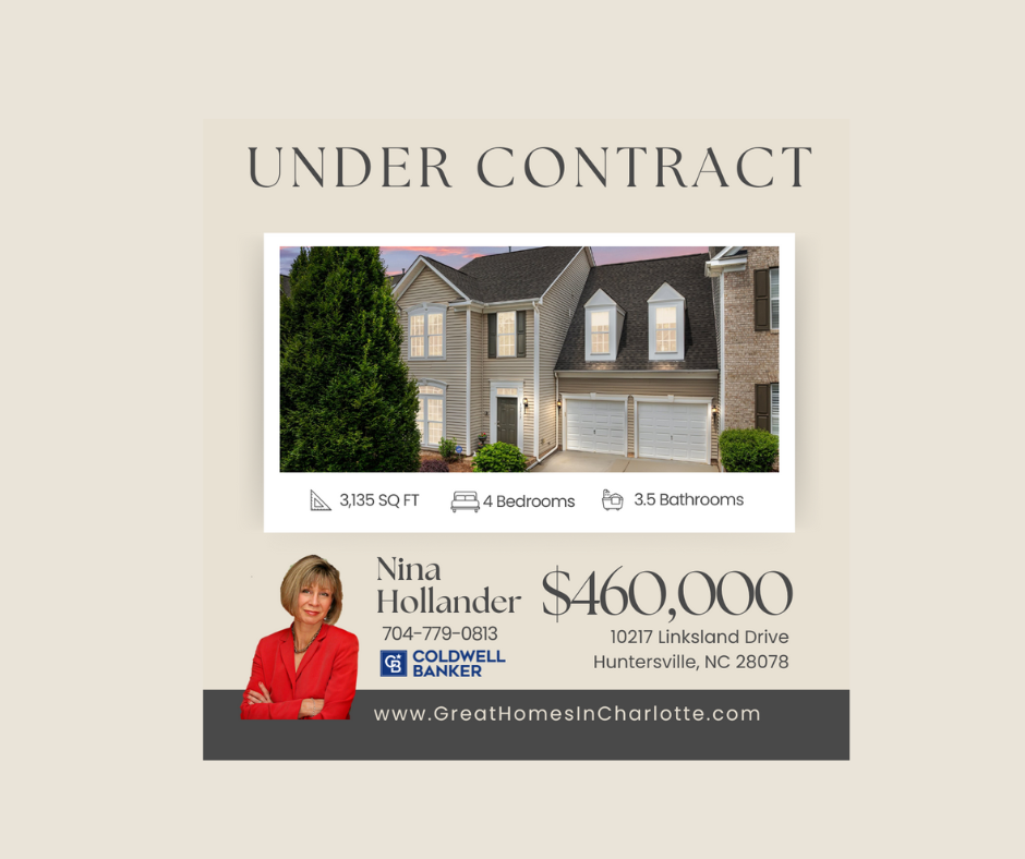 Under Contract In Skybrook In Huntersville: Luxury Townhome With Two Primary Suites