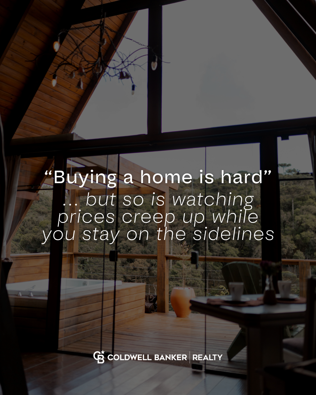 Buying A Home Is Hard. So is watching prices creep up while you wait.
