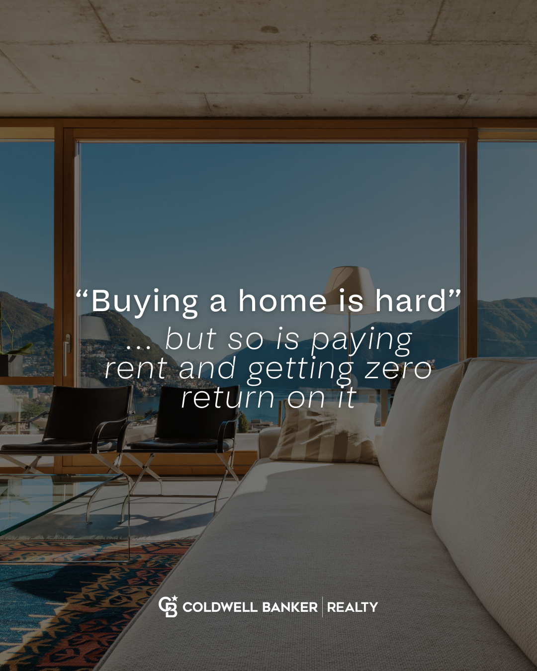 Buying A Home Can Be Hard. So is paying rent with no return on your investment.
