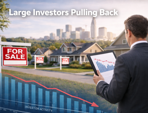 Institutional Investors Pulling Back From The Housing Market