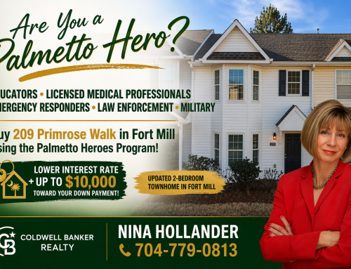 Fort Mill Townhome For Sale | Save With A Palmetto Heroes Loan