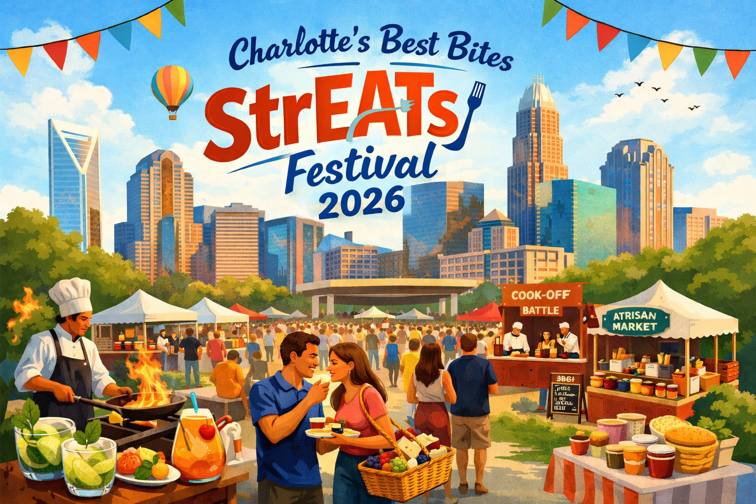 Eat Your Way Through Charlotte: StrEATs Festival 2026