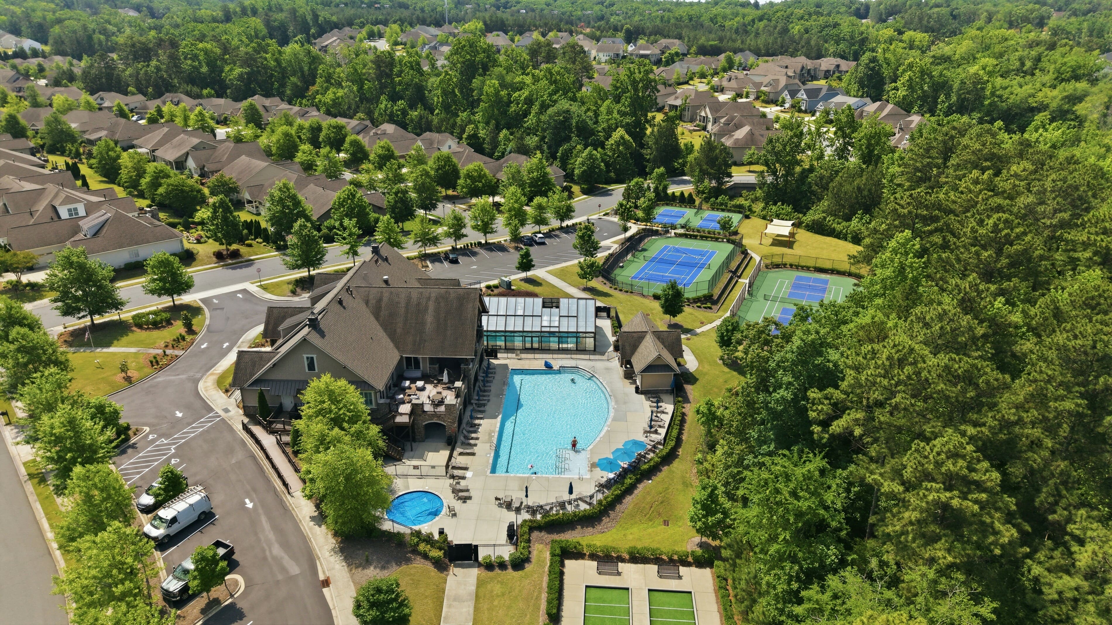 Amenities Center at Regency at Palisades in Charlotte