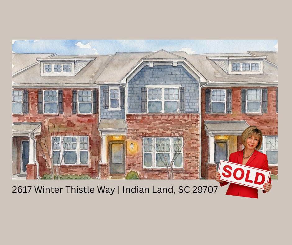 Sold In Indian Land, SC: Move-In Ready Townhome In The Greens