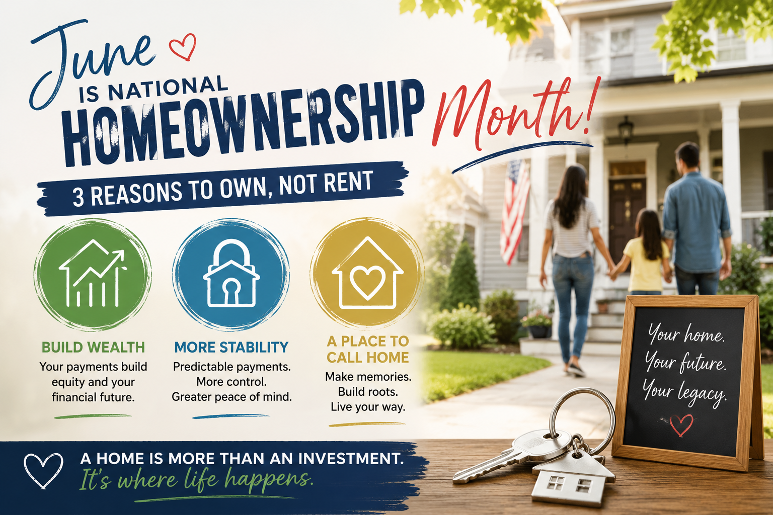 National Homeownership Month: Why Owning Matters