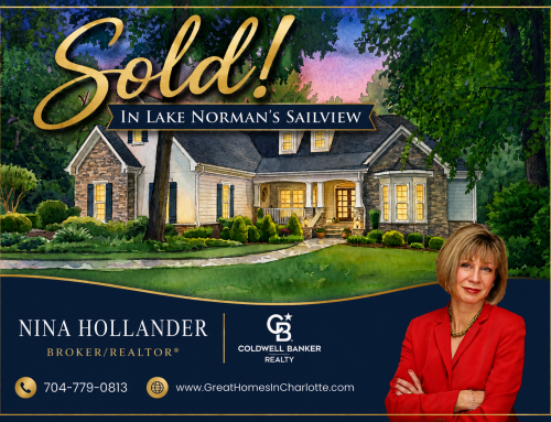 Sold & Closed: Lake Norman Waterfront Home In Sailview