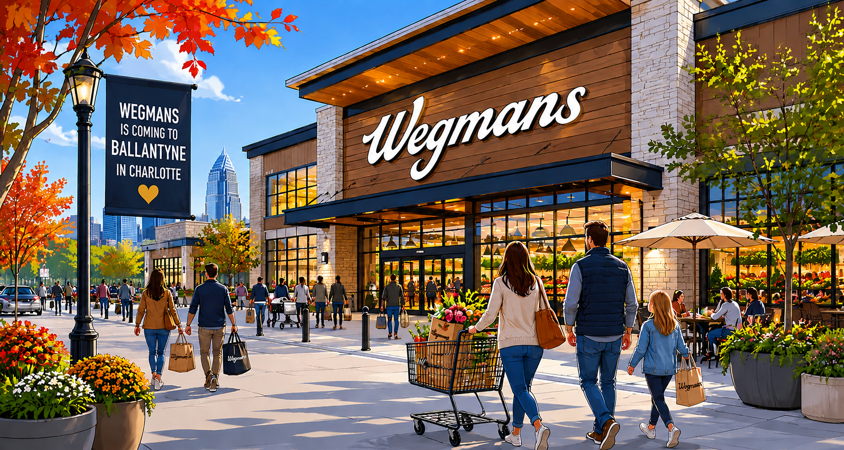 Excitement Builds As Wegmans Prepares To Open In Ballantyne