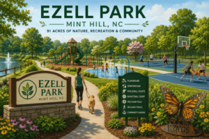 Ezell Park in Mint Hill, NC opened in June 2026
