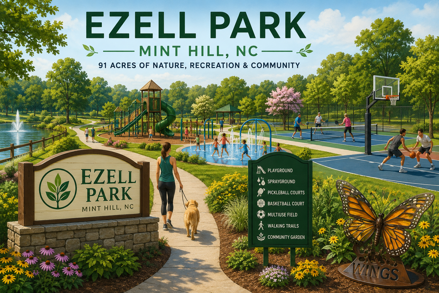 Mint Hill’s New Ezell Park: Worth The Visit