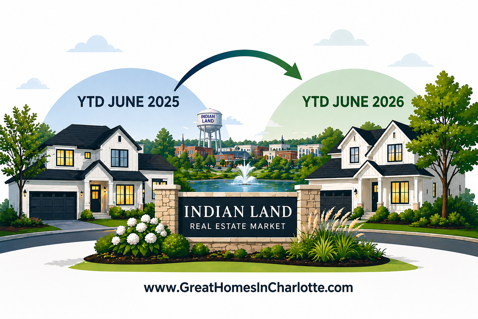 Indian Land, SC Housing Market: Year-To-Date June 2026