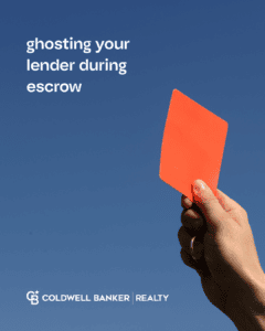 Avoid real estate red cards: don't ghost your lender