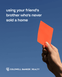 Avoid getting a real estate red card: work with a professional