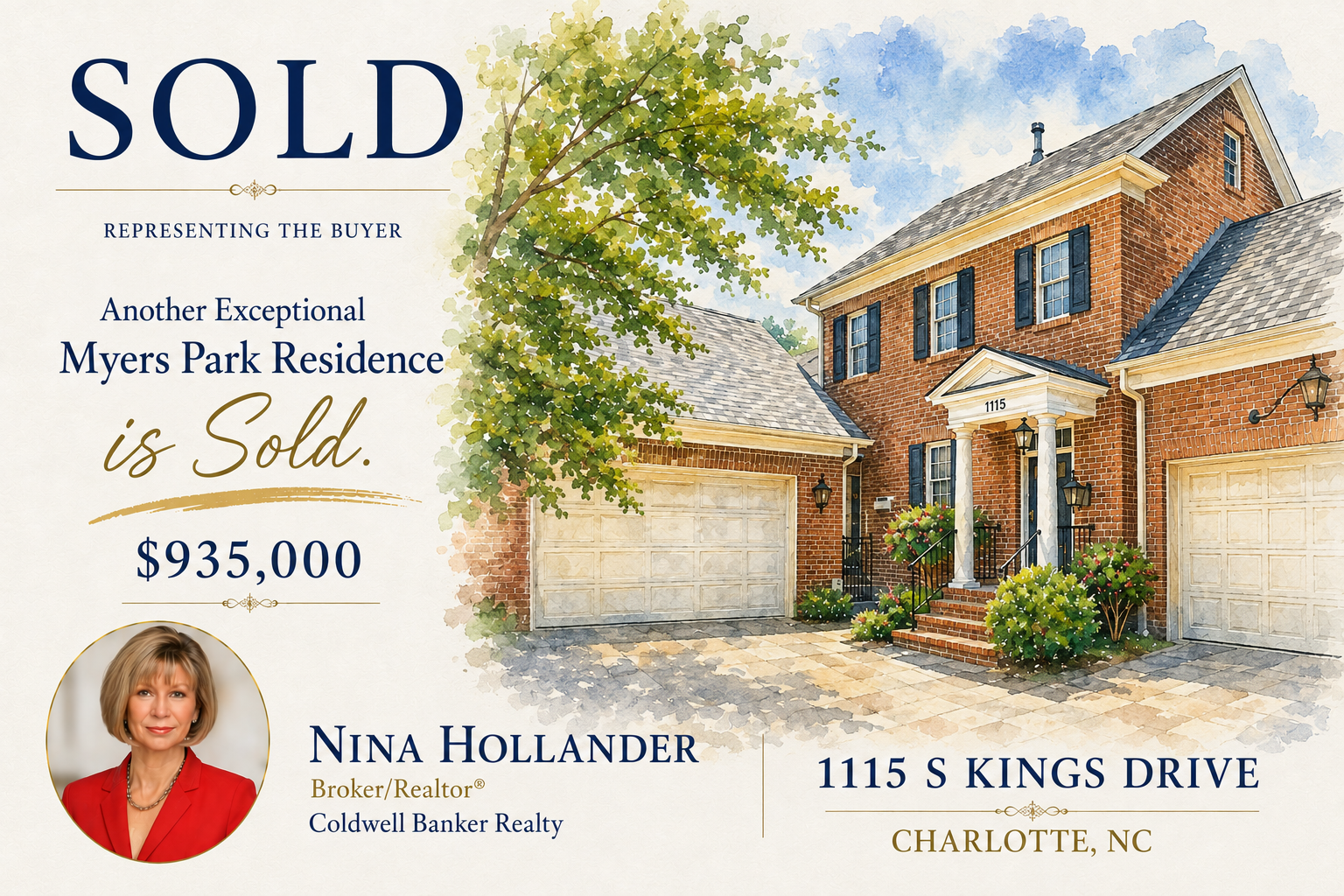 Myers Park Luxury Condominium Sold In Charlotte