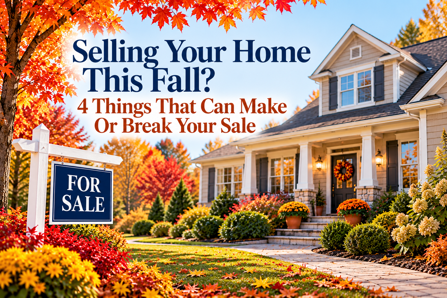 Selling Your Home This Fall? What Can Make Or Break Your Sale