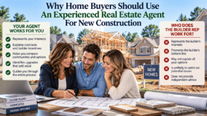 New construction home buyers need an experienced agent to represent their best interests