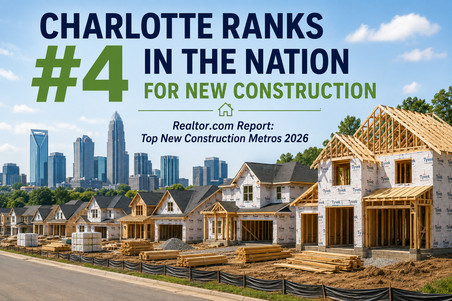 Charlotte Ranks #4 For New Construction—Here’s Why It Matters