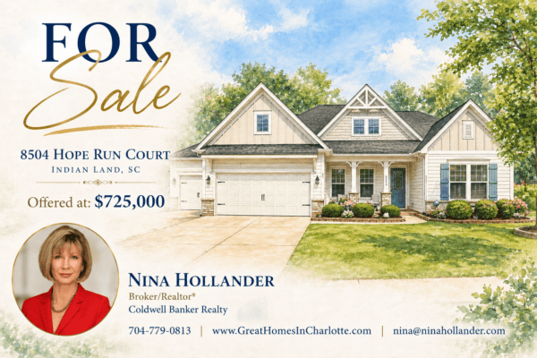For Sale in Indian Land, SC 8504 Hope Run Court