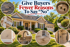 Give home buyers fewer reasons to say no to your home