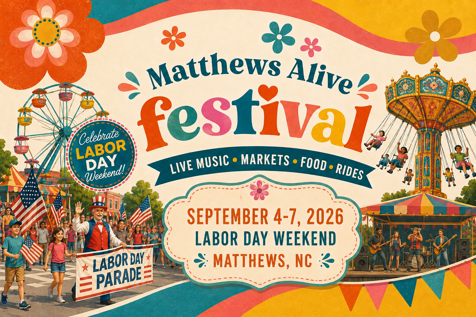 Matthews Alive Labor Day Festival 2026