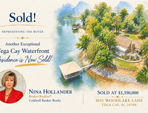 SOLD! Waterfront Living Becomes Reality In Tega Cay