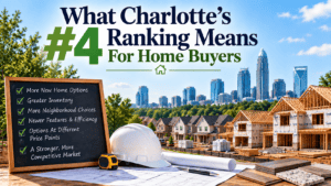 What Charlotte's #4 ranking in new construction means for home buyers