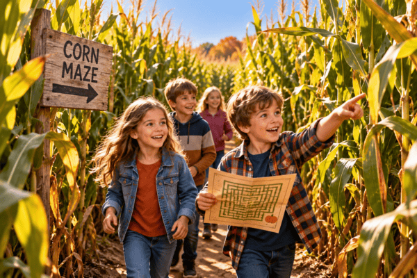 Where to "get lost" in a Charlotte corn maze