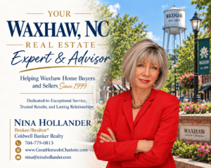 Waxhaw NC real estate expert Nina Hollander